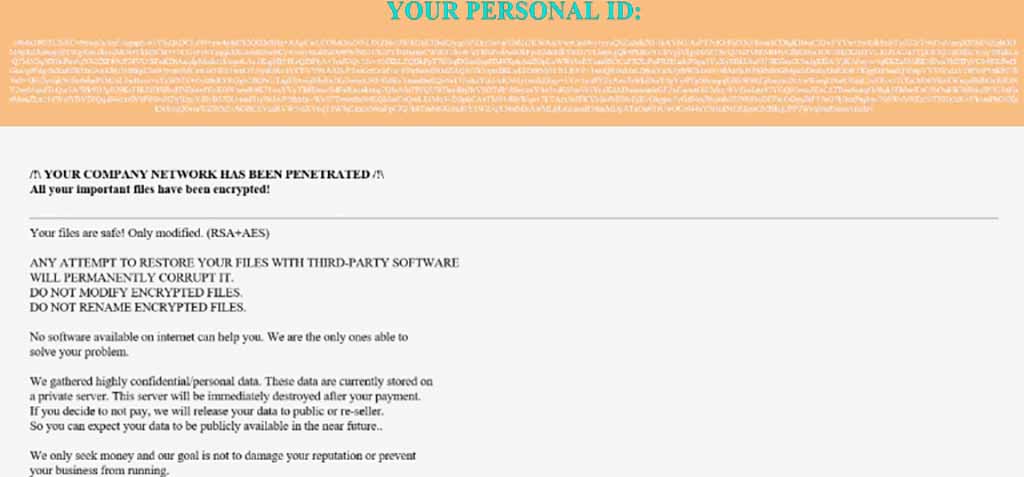 DoctorHelp Ransomware