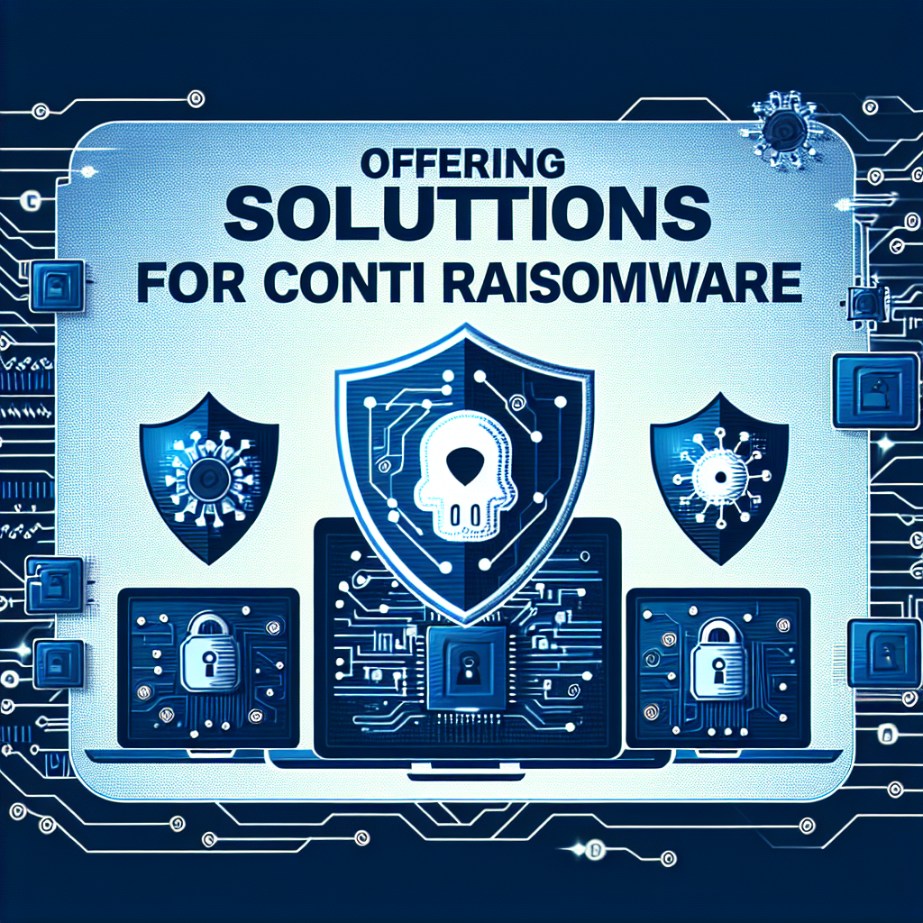 Conti Ransomware Çözümleri Sunuyoruz...