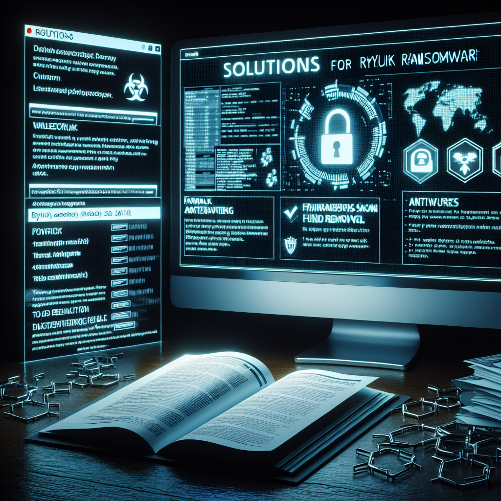 Ryuk Ransomware Çözümleri Sunuyoruz...