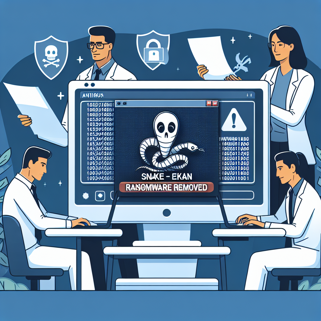 SNAKE (Ekans) Ransomware’a Son Verin, Verilerinizi Güvende Tutun!